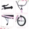 HOMCOM Trottinette patinette Grandes Roues pneumatiques Ø Voir les images du produit 4
