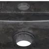 Wandwaschbecken Schwarz 38x24x6,5 cm Marmor Produktbild-Vorschau 7