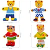 Malplay Pädagogisches Verkleidungsrätsel "Teddybär Anziehen Produktbild-Vorschau 2