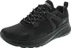 A black Skechers Bobs Squad Chaos sneaker is shown from a side-angle on a white background. Produktbild-Vorschau
