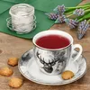 set di 6 tazze da caffè Alois con piattini 6 persone in Anteprima dell’immagine prodotto 5