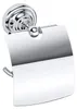 Porte-papier toilette rétro Bemeta avec couvercle chromé Voir les images du produit 1