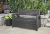 KETER Banc Otter, plastique, graphite KETER 259122 Voir les images du produit 2