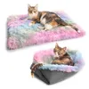 Katzenbett 2 in 1 Plüsch Weich Runden Schlafen Katzensofa Produktbild-Vorschau 1