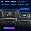 Für TOYOTA COROLLA E120 E130 2000-2007 Autoradio Carplay Produktbild-Vorschau 2
