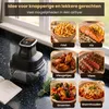 Extralink Glass Air Fryer Heteluchtfriteuse 4 l, 60–200 °C, Productafbeelding-voorbeeld 6