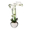 Fleur artificielle, trois orchidées avec des fleurs Voir les images du produit 1