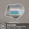 Miroir Salle de Bain LED en Forme de Nuage, Anti-Buée, 3 Voir les images du produit 5