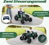COSTWAY Elektrický traktor s přívěsem, 24V traktor s Náhled obrázku produktu 7