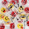 Küfa Emojipops lecca-lecca con motivi 100 pezzi incartati Anteprima dell’immagine prodotto 4
