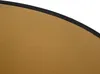 Baumwolllampenschirm schwarz 45/50/28 mit goldener Produktbild-Vorschau 7