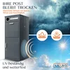 Paketbox mit Zeitungsfach Anthrazit, Paketbriefkasten, Produktbild-Vorschau 5