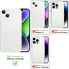 Custodia Cadorabo per Apple iPhone 14 PLUS in TPU grigio Anteprima dell’immagine prodotto 2