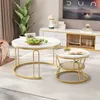 ProximaX Couchtisch Runder Kaffeetisch, 2tlg. mit Produktbild-Vorschau 2