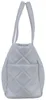 Elegante graue Damenhandtasche mit recyceltem Material und Produktbild-Vorschau 9