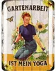 LANOLU Retro Blechschild, Gartenschilder mit Sprüchen, Produktbild-Vorschau 1