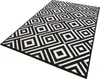 Hanse Home Capri Kurzflor Teppich Art Schwarz Creme Produktbild-Vorschau 4