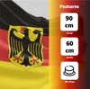 Deutschland Flagge 60x90 mit Adler - Wm 2026 Fahne - Produktbild-Vorschau 3
