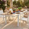 Ausziehbarer Gartentisch aus Aluminium Cayman 200/300x95 Produktbild-Vorschau 2