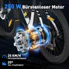 HITWAY E-Bike 27,5"*2.35 Fatreifen MTB, 36V 13 Ah, Shimano Produktbild-Vorschau 5