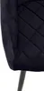 CLP 2er Set Esszimmerstuhl Shila schwarz Material Samt Produktbild-Vorschau 6