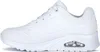 A side view of a white Skechers sneaker. Produktbild-Vorschau