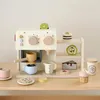 Kaffeemaschine aus Holz NOISETTE 22 tlg Produktbild-Vorschau 1