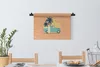 MuchoWow® Wandteppich Wandbehang Bus - Vogel - Palme - Produktbild-Vorschau 3