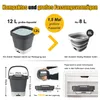 Foldable Mobiler Outdoor-Reiniger, Tragbar Produktbild-Vorschau 4