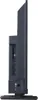 Side view of a black Philips LED television on a stand. Produktbild-Vorschau