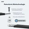 AARON Faltschloss 85cm - Fahrradschloss Sicherheitsstufe 14 Produktbild-Vorschau 4