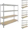 4x Schwerlastregal 180x160x60 cm Traglast 1000 kg Produktbild-Vorschau 1