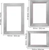 VEVOR Siebdruck Kit, 3 Stk. Aluminium Siebdruck Rahmen Produktbild-Vorschau 10