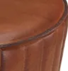 vidaXL Barhocker Braun Echtleder Produktbild-Vorschau 2
