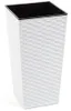 Hochkübel Finezia 19x19x36 Rattan weiss Produktbild-Vorschau 9