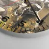 Wanduhr - Rund - Glasuhr - Paintball Pistole Spieler - Produktbild-Vorschau 5