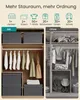 SONGMICS Aufbewahrungsbox mit Deckel, klappbar, 3er Set, 50 Produktbild-Vorschau 3