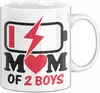 Mom Of 2 Boys Tasse Geschenk 2 Söhne Geschenkidee Mutter Produktbild-Vorschau 1