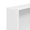 VidaXL, estante para ducha, color blanco mate, 32x62x9 cm, Vista previa de la imagen del producto 7
