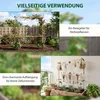 Outsunny Rankgitter aus Metall zum Stecken rostfrei Produktbild-Vorschau 7
