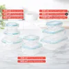 KitchenBrothers Meal Prep Boxen - Glas Frischhaltedosen Set Produktbild-Vorschau 2