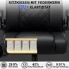 HOFFREE Ergonomischer Bürostuhl 200kg Chefsessel Kunstleder Produktbild-Vorschau 9