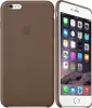 Apple iPhone 6 Leather Case MGR22ZM/A Olive Brown Voir les images du produit 2
