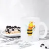 Mr. & Mrs. Panda Tee Tasse Biene König - Transparent - Produktbild-Vorschau 3