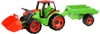 Lena GIGA TRUCKS Traktor mit Frontlader und Anhänger, Produktbild-Vorschau 1