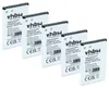 vhbw 5x Akku Ersatz für Bea-fon C140/C240, EU001B, S400 Produktbild-Vorschau 1