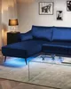 BELIANI LED-Streifen Set bunt 16 Farben RGB 4 x 60 cm mit Produktbild-Vorschau 2