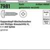 Reyher  Kappenschrauben verz. 3,9x16 ähnlich DIN 7981 (1000 Produktbild-Vorschau 1