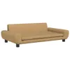 vidaXL Lit pour chien brun 100x54x33 cm velours Voir les images du produit 1