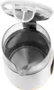 A close-up, top-down view of an open electric kettle. Produktbild-Vorschau